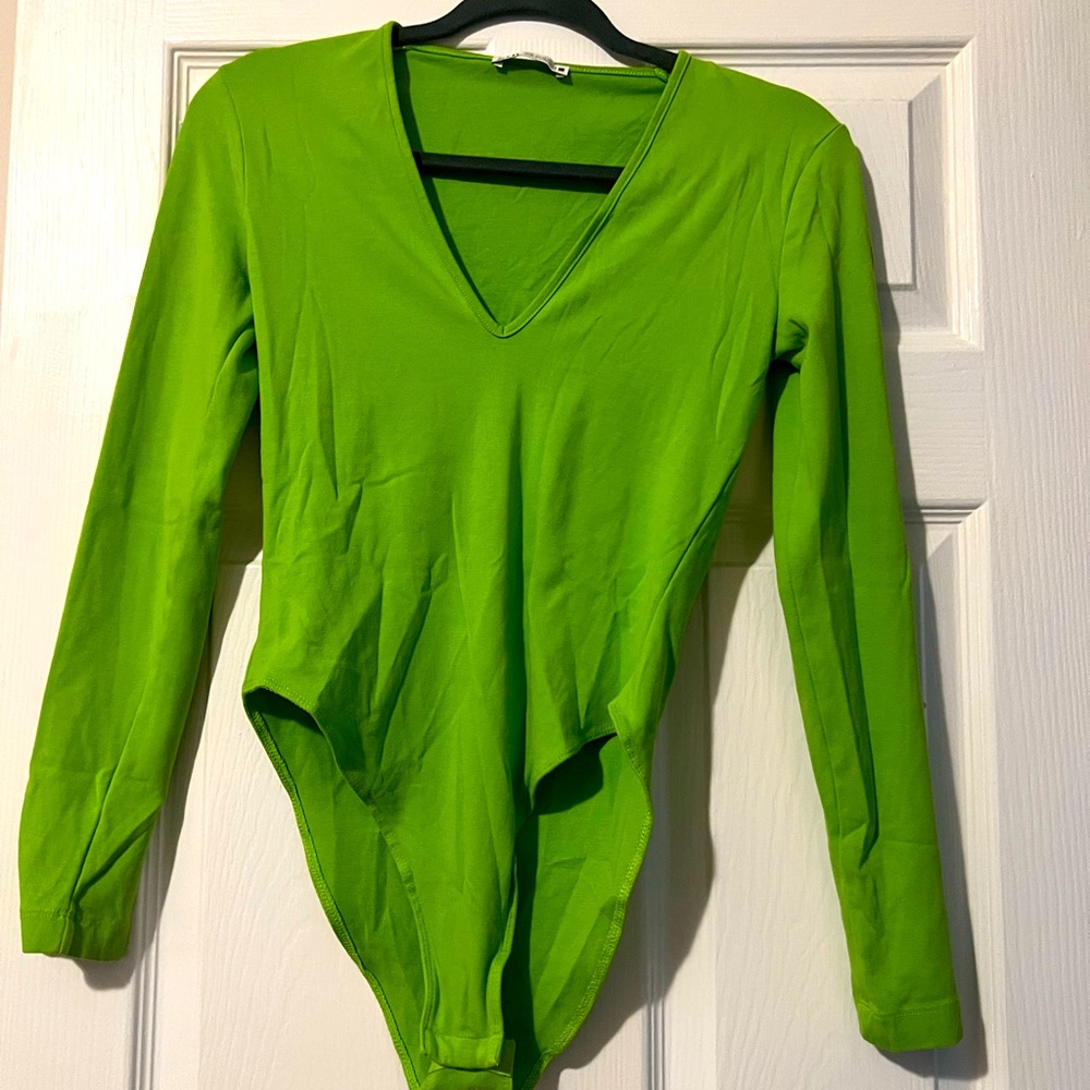Zara long sleeve bodysuit size M